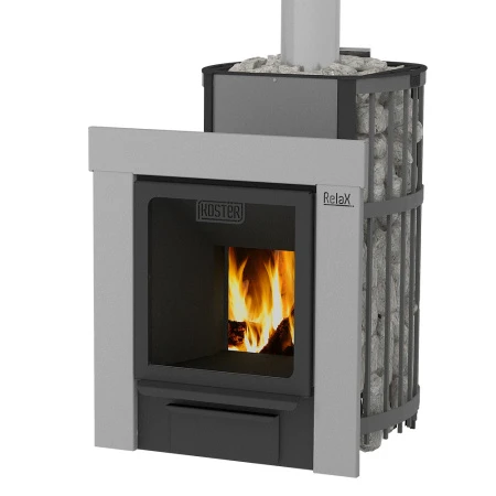 Печь для бани KOSTЁR ДС СЕТКА 16 СТЕКЛО